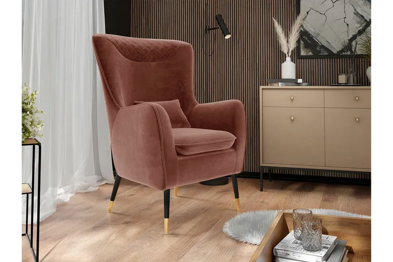 Rushmore Fåtölj Brown/Black - Möbler - Fåtölj & stolar - Fåtölj