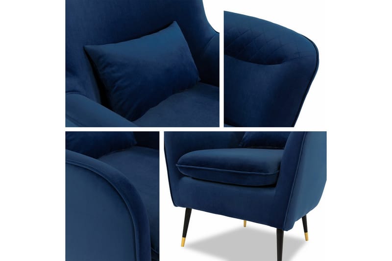 Rushmore Fåtölj Dark blue - Möbler - Fåtölj & stolar - Fåtölj