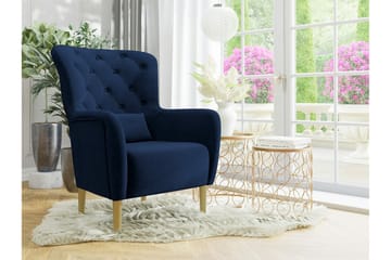 Rushmore Fåtölj Dark Blue/Blue - Möbler - Fåtölj & stolar - Fåtölj