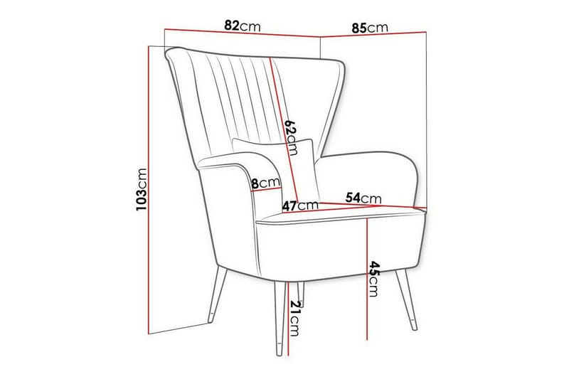 Rushmore Fåtölj Dark green - Möbler - Fåtölj & stolar - Fåtölj