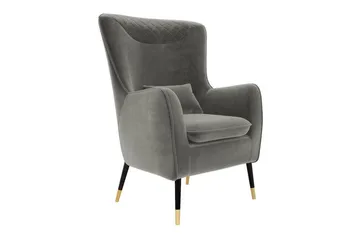 Rushmore Fåtölj Grey/Black - Möbler - Fåtölj & stolar - Fåtölj