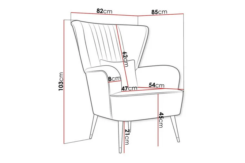 Rushmore Fåtölj Light brown - Möbler - Fåtölj & stolar - Fåtölj
