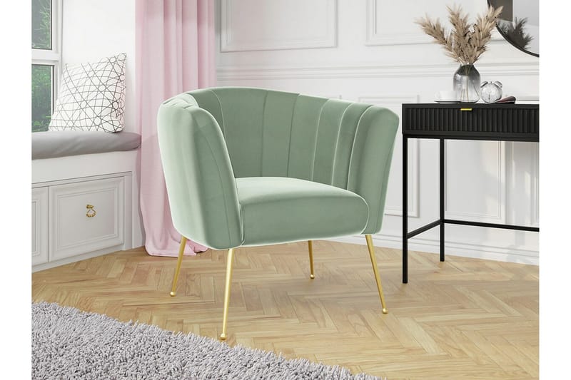 Rushmore Fåtölj Light green/Green/Mint - Möbler - Fåtölj & stolar - Fåtölj