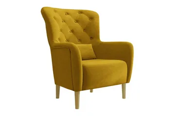 Rushmore Fåtölj Yellow-Green - Möbler - Fåtölj & stolar - Fåtölj