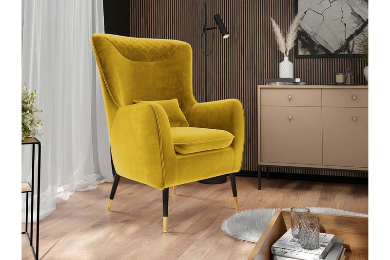 Rushmore Fåtölj Yellow-Green - Möbler - Fåtölj & stolar - Fåtölj