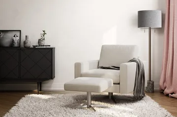 Sabero Fåtölj - Beige/Svart - Möbler - Fåtölj & stolar - Fåtölj