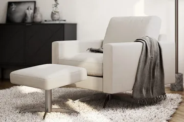 Sabero Fåtölj - Beige/Svart - Möbler - Fåtölj & stolar - Fåtölj