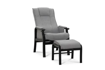 Saika Fåtölj - Möbler - Fåtölj & stolar - Fåtölj - Fåtölj med fotpall