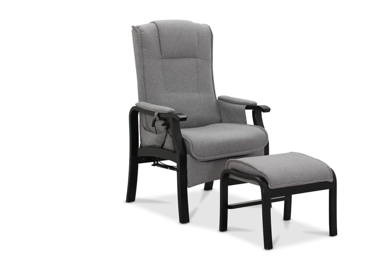 Saika Reclinerfåtölj Elektrisk - Ljusgrå - Möbler - Fåtölj & stolar - Fåtölj - Biofåtölj & reclinerfåtölj