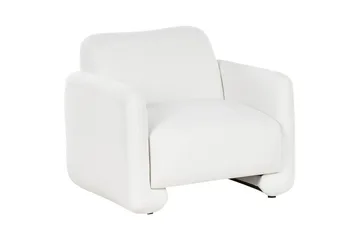 Fåtölj Saland - Vit - Möbler - Fåtölj & stolar - Fåtölj