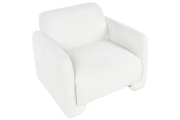 Fåtölj Saland - Vit - Möbler - Fåtölj & stolar - Fåtölj