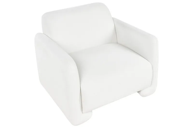Fåtölj Saland - Vit - Möbler - Fåtölj & stolar - Fåtölj