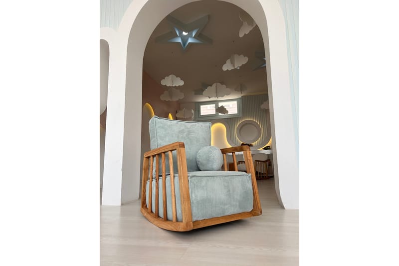 Sallanan Fåtölj, Blå