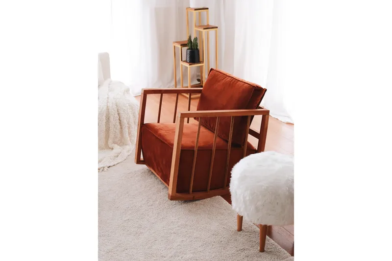 Sallanan Fåtölj, Brun