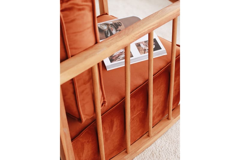 Sallanan Fåtölj - Brun - Möbler - Barnmöbler - Barnstol - Gungstol barn