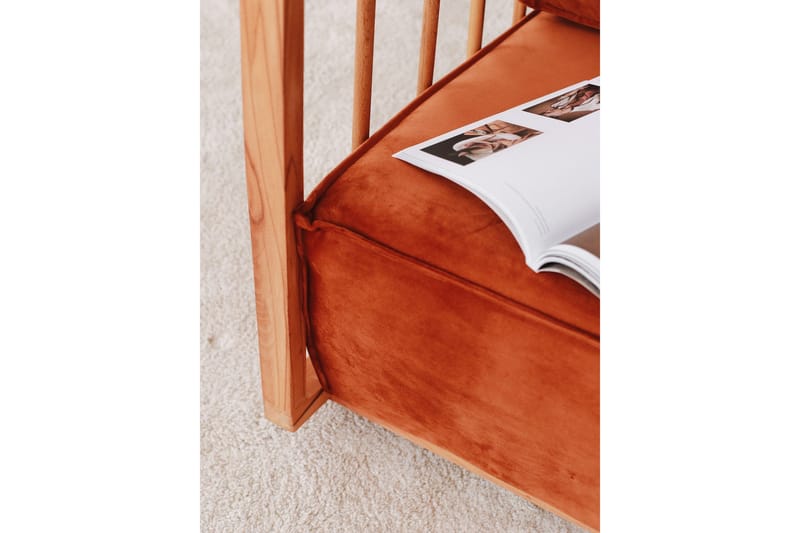 Sallanan Fåtölj - Brun - Möbler - Barnmöbler - Barnstol - Gungstol barn