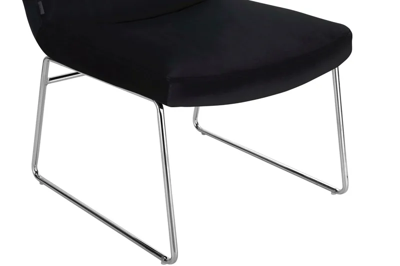 Castlegar Loungefåtölj, Svart