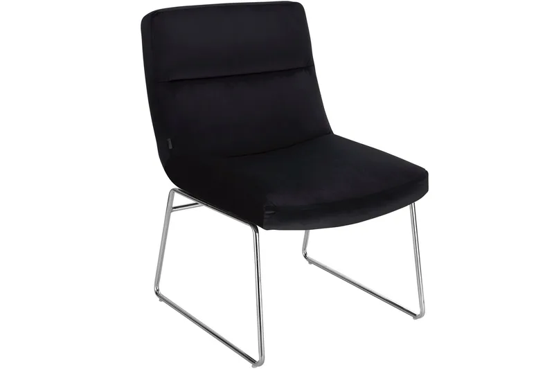 Castlegar Loungefåtölj - Svart - Möbler - Fåtölj & stolar - Fåtölj