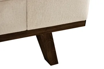 Copenhagen Fåtölj i Sammet - Beige - Möbler - Fåtölj & stolar - Fåtölj - Sammetsfåtölj