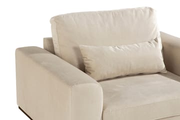 Copenhagen Fåtölj Sammet - Beige - Möbler - Fåtölj & stolar - Fåtölj - Sammetsfåtölj