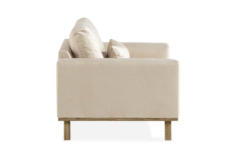 Copenhagen Fåtölj Sammet - Beige - Möbler - Fåtölj & stolar - Fåtölj - Sammetsfåtölj