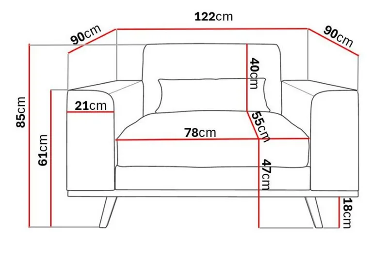 Copenhagen Fåtölj Sammet - Beige - Möbler - Fåtölj & stolar - Fåtölj - Sammetsfåtölj