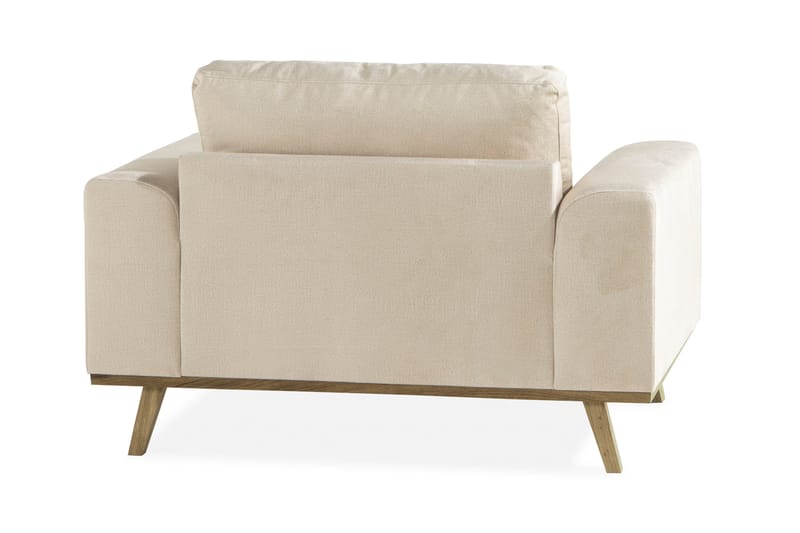 Copenhagen Fåtölj Sammet - Beige - Möbler - Fåtölj & stolar - Fåtölj - Sammetsfåtölj