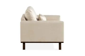 Copenhagen Fåtölj Sammet - Beige - Möbler - Fåtölj & stolar - Fåtölj - Sammetsfåtölj