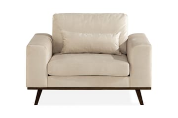 Copenhagen Fåtölj Sammet - Beige - Möbler - Fåtölj & stolar - Fåtölj - Sammetsfåtölj