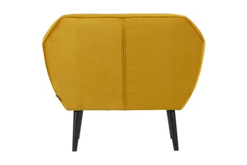 Corollos Sammetsfåtölj - Ochre - Möbler - Fåtölj & stolar - Fåtölj - Sammetsfåtölj