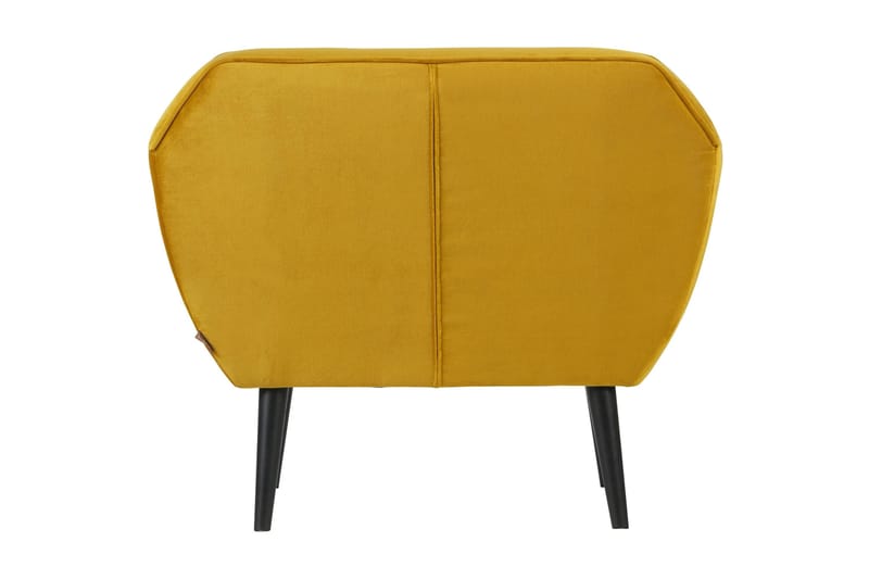 Corollos Sammetsfåtölj - Ochre - Möbler - Fåtölj & stolar - Fåtölj - Sammetsfåtölj