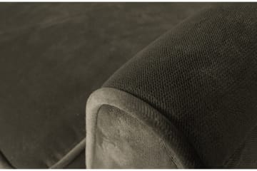 Corollos Sammetsfåtölj - Varm Grön - Möbler - Fåtölj & stolar - Fåtölj