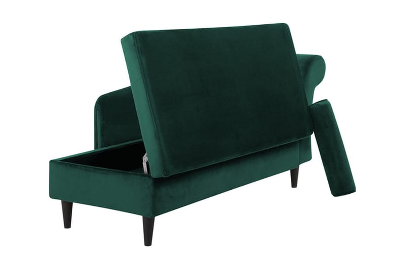 Espie Schäslong Höger Sammet - Grön - Möbler - Fåtölj & stolar - Fåtölj - Sammetsfåtölj