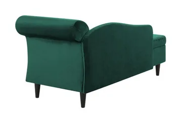 Espie Schäslong Höger Sammet - Grön - Möbler - Fåtölj & stolar - Fåtölj - Sammetsfåtölj