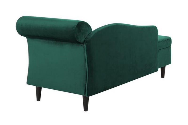 Espie Schäslong Höger Sammet - Grön - Möbler - Fåtölj & stolar - Fåtölj - Sammetsfåtölj