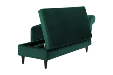 Espie Schäslong Höger Sammet - Grön - Möbler - Fåtölj & stolar - Fåtölj - Sammetsfåtölj