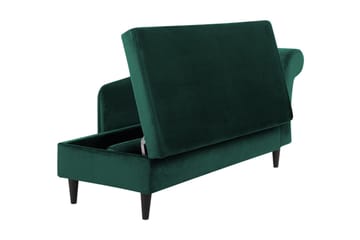 Espie Schäslong Höger Sammet - Grön - Möbler - Fåtölj & stolar - Fåtölj - Sammetsfåtölj