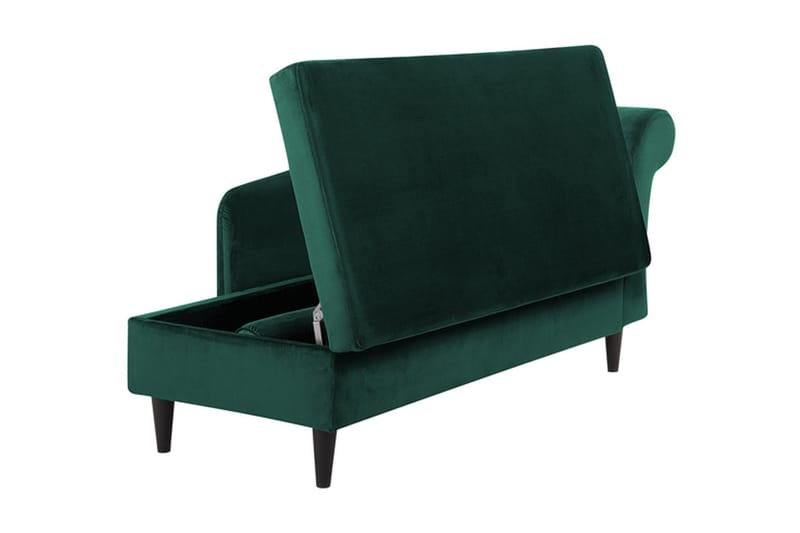 Espie Schäslong Höger Sammet - Grön - Möbler - Fåtölj & stolar - Fåtölj - Sammetsfåtölj