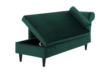 Espie Schäslong Höger Sammet - Grön - Möbler - Fåtölj & stolar - Fåtölj - Sammetsfåtölj