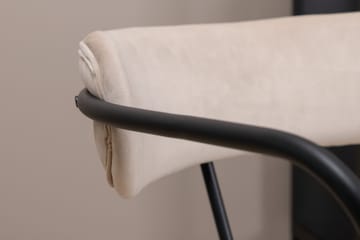 Fåtölj Duffy - Beige - Möbler - Fåtölj & stolar - Fåtölj - Sammetsfåtölj