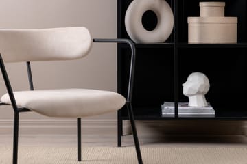 Fåtölj Duffy - Beige - Möbler - Fåtölj & stolar - Fåtölj - Sammetsfåtölj