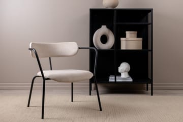 Fåtölj Duffy - Beige - Möbler - Fåtölj & stolar - Fåtölj - Sammetsfåtölj