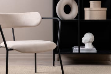 Fåtölj Duffy - Beige - Möbler - Fåtölj & stolar - Fåtölj - Sammetsfåtölj