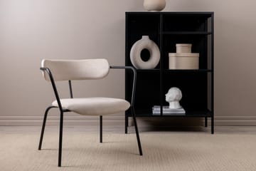 Fåtölj Duffy - Beige - Möbler - Fåtölj & stolar - Fåtölj - Sammetsfåtölj