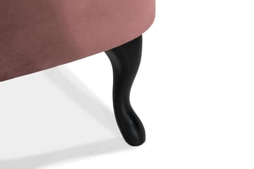 Fåtölj Thunia Sammet - Rostrosa - Möbler - Fåtölj & stolar - Fåtölj - Sammetsfåtölj