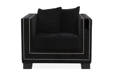 Henrika Fåtölj - Viol - Möbler - Fåtölj & stolar - Fåtölj - Sammetsfåtölj