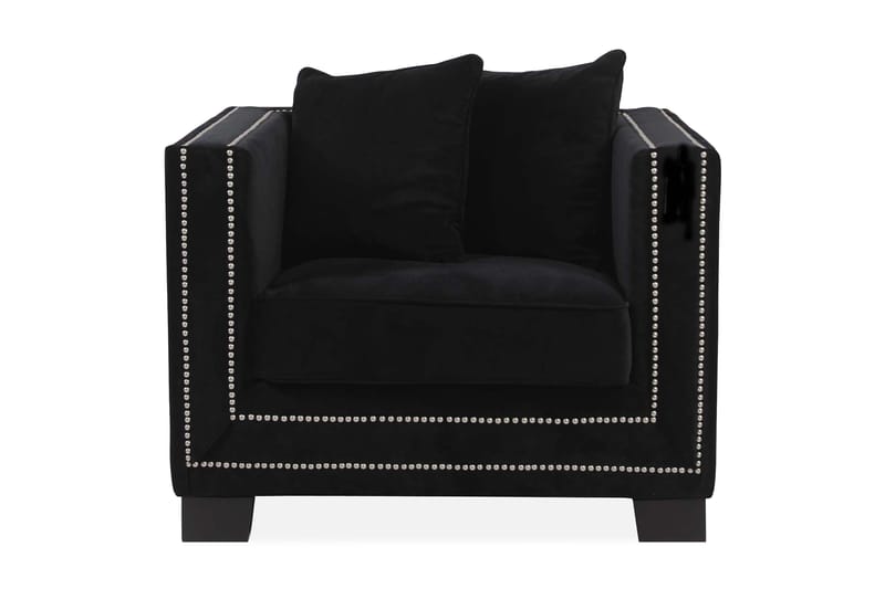 Henrika Fåtölj - Viol - Möbler - Fåtölj & stolar - Fåtölj - Sammetsfåtölj