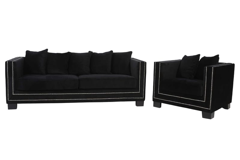 Henrika Fåtölj - Viol - Möbler - Fåtölj & stolar - Fåtölj - Sammetsfåtölj