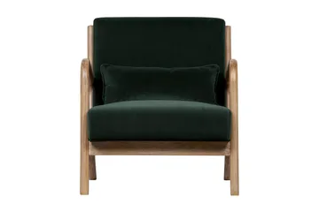 Highly Sammetsfåtölj - Grön - Möbler - Fåtölj & stolar - Fåtölj - Sammetsfåtölj