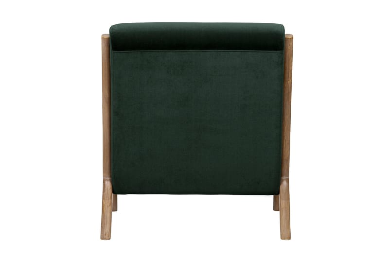 Highly Sammetsfåtölj - Grön - Möbler - Fåtölj & stolar - Fåtölj - Sammetsfåtölj